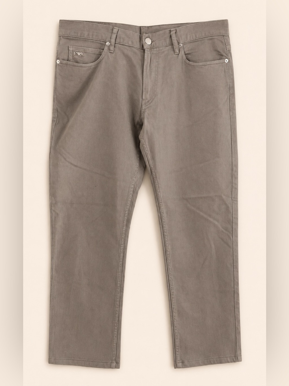 NWT Emporio Armani J15 Regular Fit Pants Taupe Gray Men’s Size 38 /Quiet Lux - Picture 1 of 9